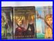 Patrick Carman The Land Of Elton Trilogy unread very fine all 3 signed + extras