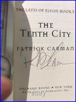 Patrick Carman The Land Of Elton Trilogy unread very fine all 3 signed + extras Patrick Carman The Land Of Elton Trilogy unread very fine all 3 signed + extras