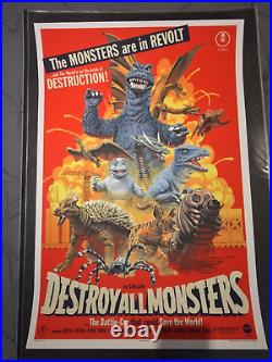 Paul Mann, DESTROY ALL MONSTERS, Mondo Alternative Movie Poster