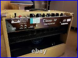 Peavey Classic 30 all-valve tweed guitar amplifier, made In USA