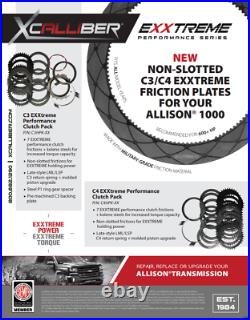 Performance Clutch Kit for Allison 1000 transmissions- 600++ HP All GM/Duramax