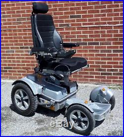 Permobil TRAX all-terrain, off-road power wheelchair, heavy-duty like F5 X850