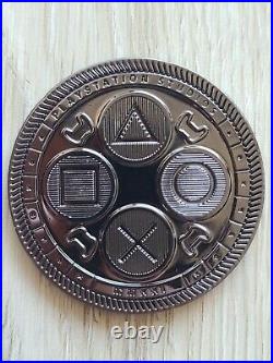 PlayStation Studios Developer Employee Coin Medal Rare Promo PS4 PS5 Vita Swag