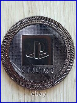 PlayStation Studios Developer Employee Coin Medal Rare Promo PS4 PS5 Vita Swag