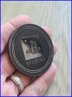 PlayStation Studios Developer Employee Coin Medal Rare Promo PS4 PS5 Vita Swag