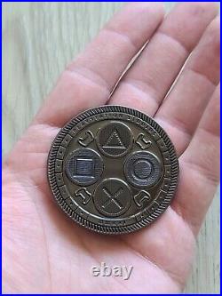 PlayStation Studios Developer Employee Coin Medal Rare Promo PS4 PS5 Vita Swag