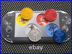 PlayStation Vita promotional coin medal set rare promo Sony PS5 PS4 PS3 Online