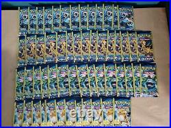 Pokemon XYEvolutions 55 SEALED 3-Card Booster Packs ALL 4 ARTWORKS WITH BOX