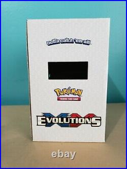 Pokemon XYEvolutions 55 SEALED 3-Card Booster Packs ALL 4 ARTWORKS WITH BOX