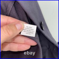 Porto Womens Eden Jacket Gray Size 8 Onyx Three Button San Francisco Made In USA