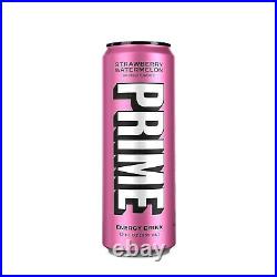 Prime Energy Cans 12 Pack? NEW USA EDITION? Strawberry Watermelon