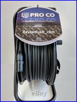 ProCo 150 foot Duracat cat6 UTP Tactical Snake ON REEL Ships FREE to ALL the USA