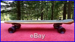 Pure Juice Sims Skateboard 1976 Vtg All Original Wood Deck Wheels Tracker Trucks