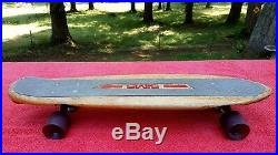 Pure Juice Sims Skateboard 1976 Vtg All Original Wood Deck Wheels Tracker Trucks