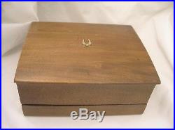 RARE 66.4 Grams! All Origi 14 k Solid Gold Case & Band Accutron Watch with Box