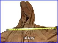 RARE US MILITARY Issue Parka Jacket Oxford All Season Vanderbilt Co Fishtail HTF