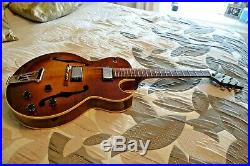REDUCED AGAIN! HERITAGE 575 (175) ARCHTOP JAZZ GUITAR ALL SOLID WOODS WithCASE