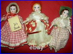 RUTH GIBBS, Play Friend Series, 7, 1940s, darling china doll, mint condition