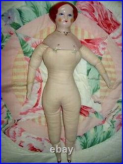 RUTH GIBBS, Play Friend Series, 7, 1940s, darling china doll, mint condition