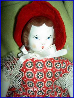 RUTH GIBBS, Play Friend Series, 7, 1940s, darling china doll, mint condition