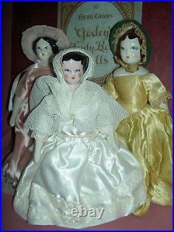 RUTH GIBBS, Play Friend Series, 7, 1940s, darling china doll, mint condition