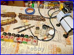 R. M. T. &. T Brass Steam Engine Painting Service 355.00