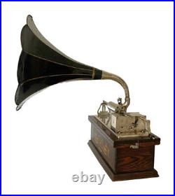 Rare All Original Wizard Cylinder Phonograph Gramophone