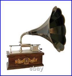 Rare All Original Wizard Cylinder Phonograph Gramophone