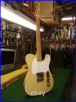 Rare Vintage 1958 Fender Esquire Blonde All Original