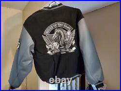 Rare Vtg Varsity Jacket GMF Give Me Face Southpole Era 90's Street Wear Y2K