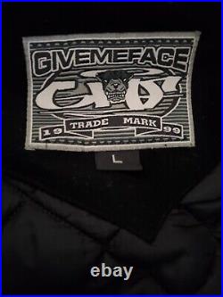 Rare Vtg Varsity Jacket GMF Give Me Face Southpole Era 90's Street Wear Y2K