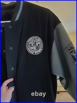 Rare Vtg Varsity Jacket GMF Give Me Face Southpole Era 90's Street Wear Y2K
