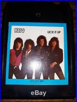Rarest Of Them All Kiss Lick It Up Columbia House Edition 8-track