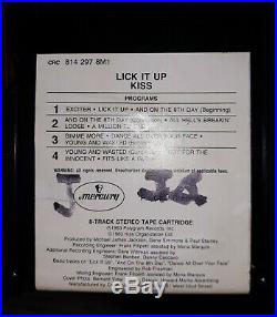 Rarest Of Them All Kiss Lick It Up Columbia House Edition 8-track
