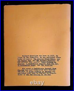 Richard Brautigan 1967 All Watched Over By Machines Of Loving Grace 1st Edition