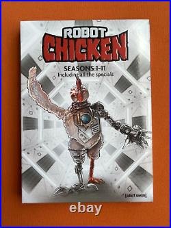 Robot Chicken complete series DVD, Robot Chicken season 1-11 DVD US region 1