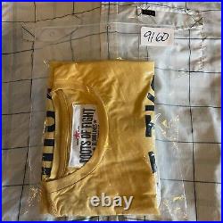 Roots of Fight Shirt Mens Medium Yellow Mike Tyson Boxing State Games Syracuse