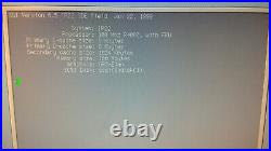 SGI Silicon Graphics Indigo 2 R4000 160Mb Elan Graphics + Monitor etc. All in