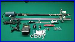 SHARPSHOOTER POOL CUE TIP LATHE INCLUDES HOW TO MANUAL for all kinds of repairs