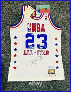 SIGNED Michael Jordan 1988 White All-Star East Jersey RARE