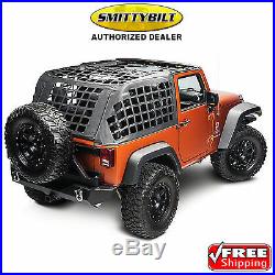 SMITTYBILT 571035 CRES System Cargo Net for 07-17 Jeep Wrangler JK All 2 Door