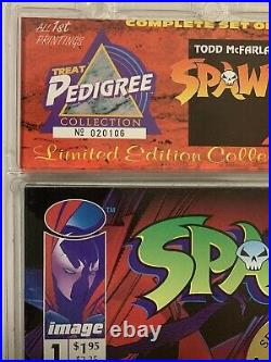 SPAWN # 1 5 Limited Edition Factory Sealed Todd McFarlane All 1st Print