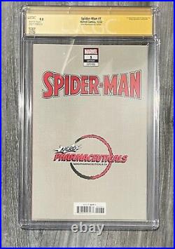 SPIDER-MAN #1 CGC 9.8 SS Signed By MICO SUAYAN EXCLUSIVE LIMITED VARIANT