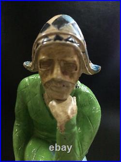 STEVE KAUFMAN ALL original JESTER SCULPTURE SIGNED COA painting statue