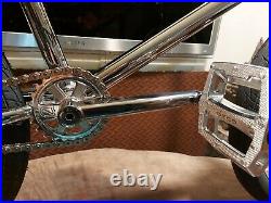 S&M CHROME BMX BIKE 20 USA MADE CUSTOM ALL BEST S&M FIT RNC cranks full polish