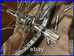 S&M CHROME BMX BIKE 20 USA MADE CUSTOM ALL BEST S&M FIT RNC cranks full polish