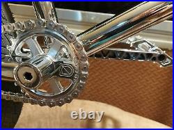 S&M CHROME BMX BIKE 20 USA MADE CUSTOM ALL BEST S&M FIT RNC cranks full polish