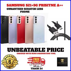 Samsung Galaxy S21+Plus 128GB 5G Unlocked Smartphone Pristine Grade A++ ALL COLR
