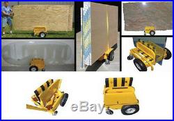 Sawtrax Panel Express Substrate Drywall Sheetrock Plywood Cart Dolly All-terrain