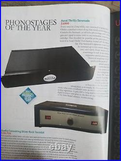 Serenade all tube phono preamplifier MC/MM USA TAS phonostage of the year